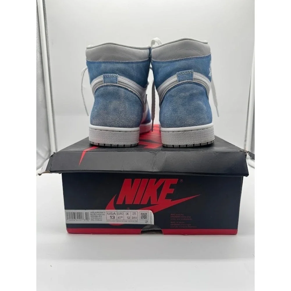 Air Jordan 1 Retro High OG Hyper Royal Blue White 555088-402 Mens Size 13